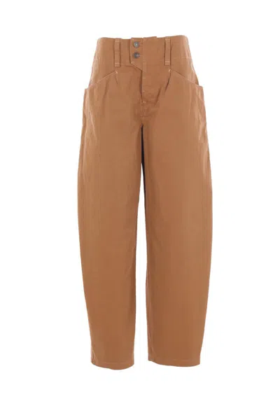 Isabel Marant Trousers In Brown