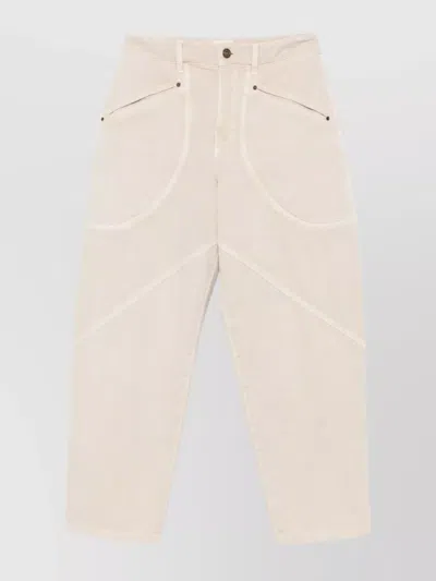 ISABEL MARANT TROUSERS WITH BELT LOOPS AND POCKETS