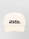 Isabel Marant Trucker Cap "tyron" Curved Brim In Neutral