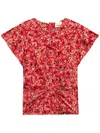 Isabel Marant Tullya Top In Red