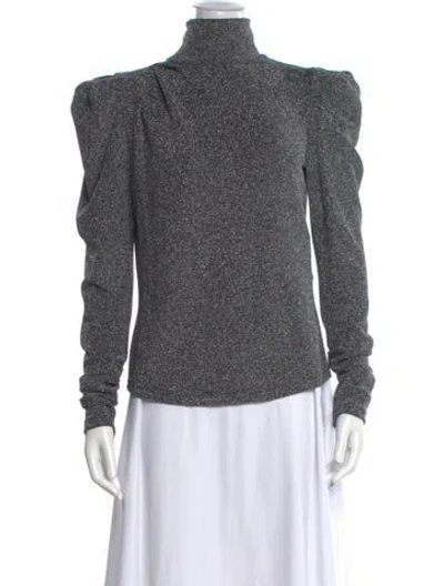 Pre-owned Isabel Marant Turtleneck Long Sleeve Top In Multi