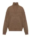 Isabel Marant Long Sleeve Sweater In Brown