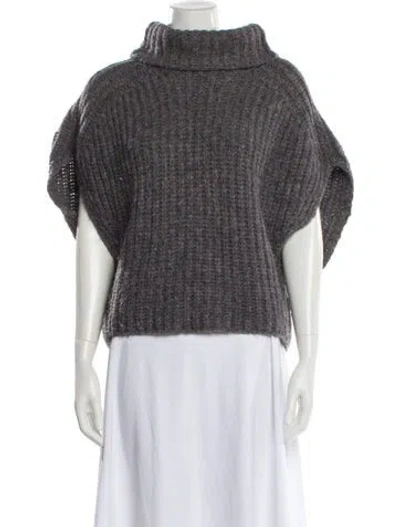 Pre-owned Isabel Marant Turtleneck Sweater In Gray