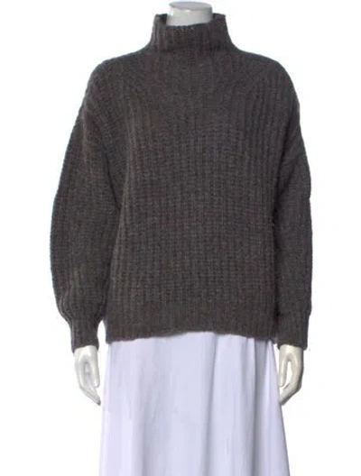 Pre-owned Isabel Marant Turtleneck Sweater In Grey