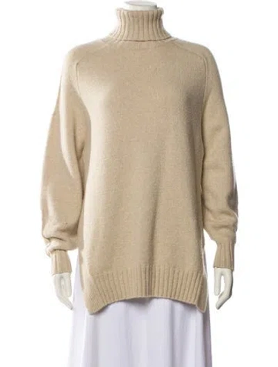 Pre-owned Isabel Marant Turtleneck Sweater In Neutral