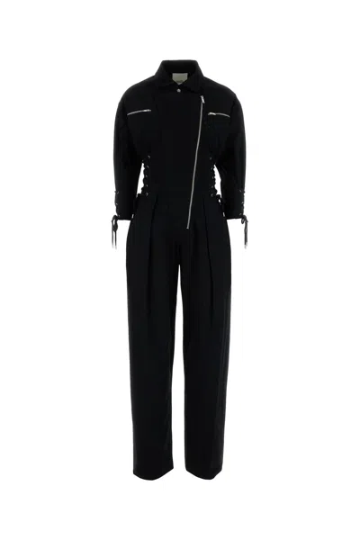 Isabel Marant Tuta Irianna In Cotone Nero Donna In Black