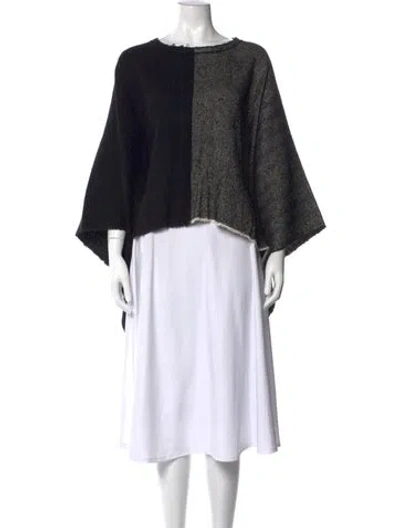 Pre-owned Isabel Marant Tweed Pattern Crew Neck Sweater In Multi