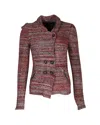 Isabel Marant Tweed Pattern Evening Jacket In Multicolor Virgin Wool In Multi