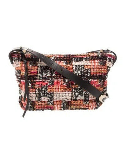 Pre-owned Isabel Marant Tweed Shoulder Bag In Brown