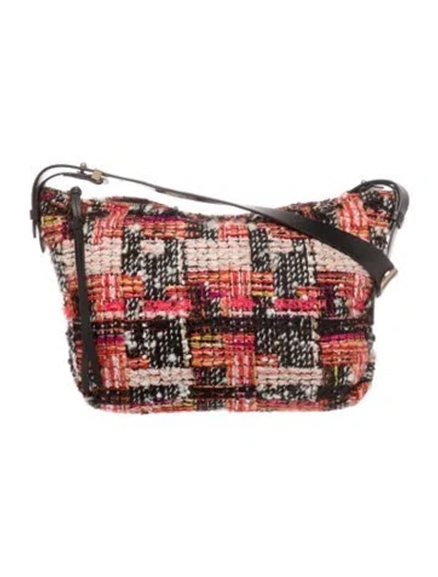 Pre-owned Isabel Marant Tweed Shoulder Bag In Multi