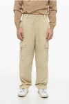 Isabel Marant Twill Fabric Cargo Pants With Belt Loops