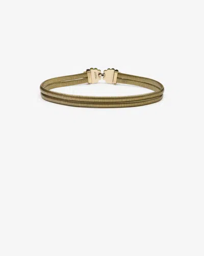 Isabel Marant Twina Belt In Ecru