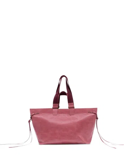 Isabel Marant Two Handles Shopper Bag In Pink