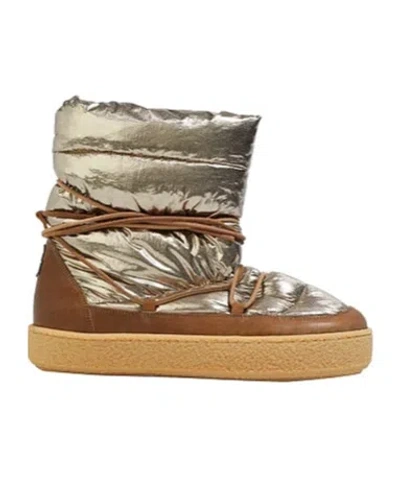 Isabel Marant Twotone Laceup Platform Shoes In Multi