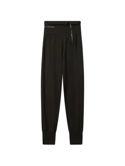 Isabel Marant Tydie Zip-details Trousers In Black
