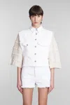 Isabel Marant White Tyra Vest In White