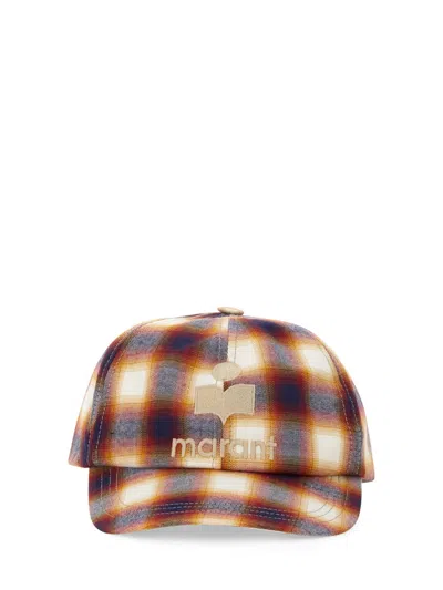 Isabel Marant Tyron Baseball Cap In Multicolour