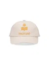 Isabel Marant Tyron Baseball Cap In Cream