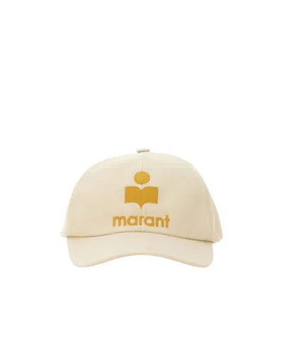 Isabel Marant Baseball Cap "tyron" In Powder