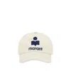 Isabel Marant Cotton Tyron Baseball Hat With Curved Brim