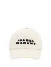 Isabel Marant Tyron Baseball Hat In White