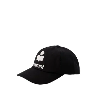 Isabel Marant Tyron Cap - Cotton - Black In Black