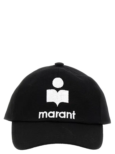 Isabel Marant Tyron Logo-embroidered Baseball Cap In Black
