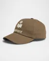Isabel Marant Tyron Cotton Baseball Cap