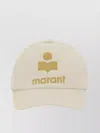 Isabel Marant Tyron Cotton Baseball Hat With Sporty Style
