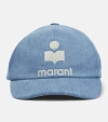 ISABEL MARANT TYRON DENIM BASEBALL CAP