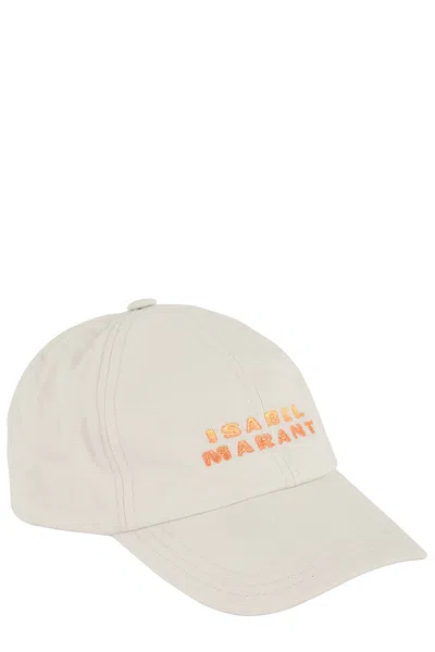 Isabel Marant Adjustable Baseball Cap In Beige