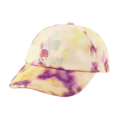Isabel Marant Logo Baseball Cap In Yellow