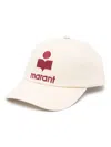 Isabel Marant Tyron Logo-embroidered Baseball Cap In White