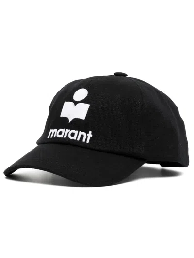 Isabel Marant Tyron Logo-embroidered Baseball Cap In Black