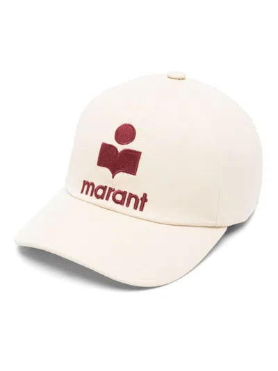 Isabel Marant Tyron Logo-embroidered Baseball Cap In Neutrals