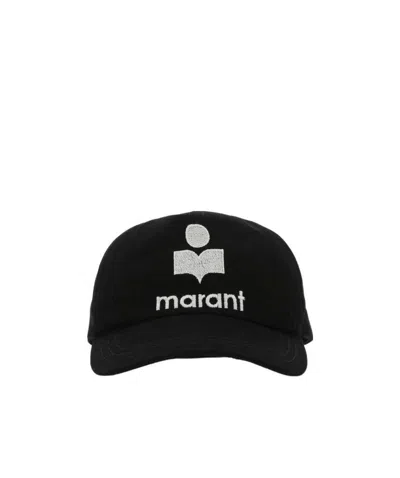 Isabel Marant Tyron Baseball Cap In Black