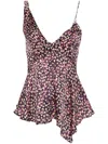 Isabel Marant Purple Uliene Camisole In Faded Night