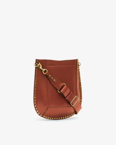 Isabel Marant Oskan Shoulder Bag In Cognac