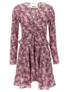 Isabel Marant Usmara Dresses Multicolor In Pink