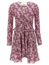 Isabel Marant 'usmara' Dress In Purple