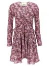 Isabel Marant Usmara Dresses Multicolor In Pink