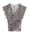 Isabel Marant Lonea Blouse In Black