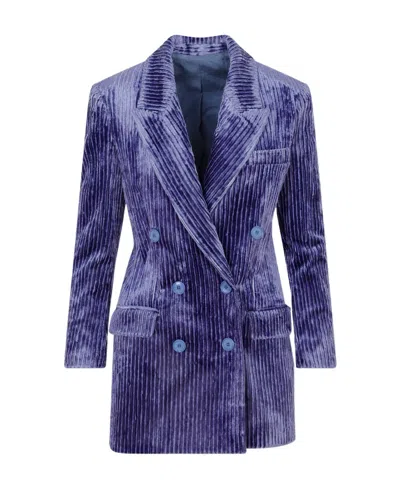 ISABEL MARANT V-NECK LONG-SLEEVED SUIT JACKET
