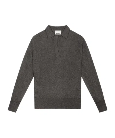 Isabel Marant V-neck Long-sleeved Sweater In Black