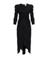 Isabel Marant V-neck Midi Dress In Black