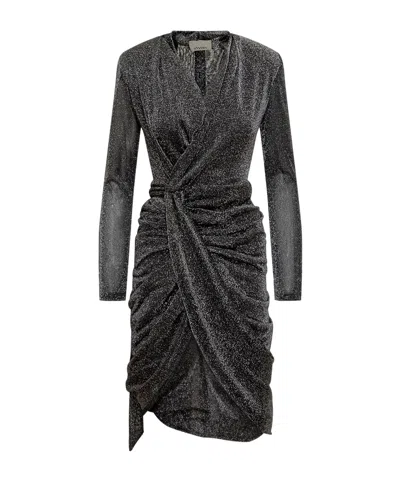 ISABEL MARANT V-NECK WRAP SKIRT