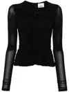 Isabel Marant Vandalia Top In 黑色