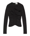 Isabel Marant Vandalia Top In Black