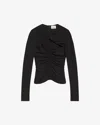Isabel Marant Vandalia Top In Black