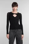 Isabel Marant Vandalia Ruched Blouse In Black